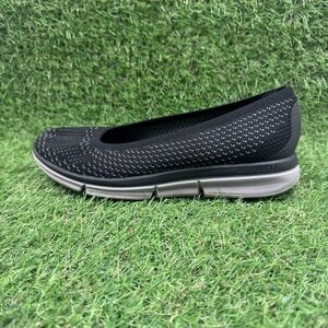 Merrell Zoe Sojourn Flats Womens Size 7.5 Black Gray Comfort Ballet Shoes J94552